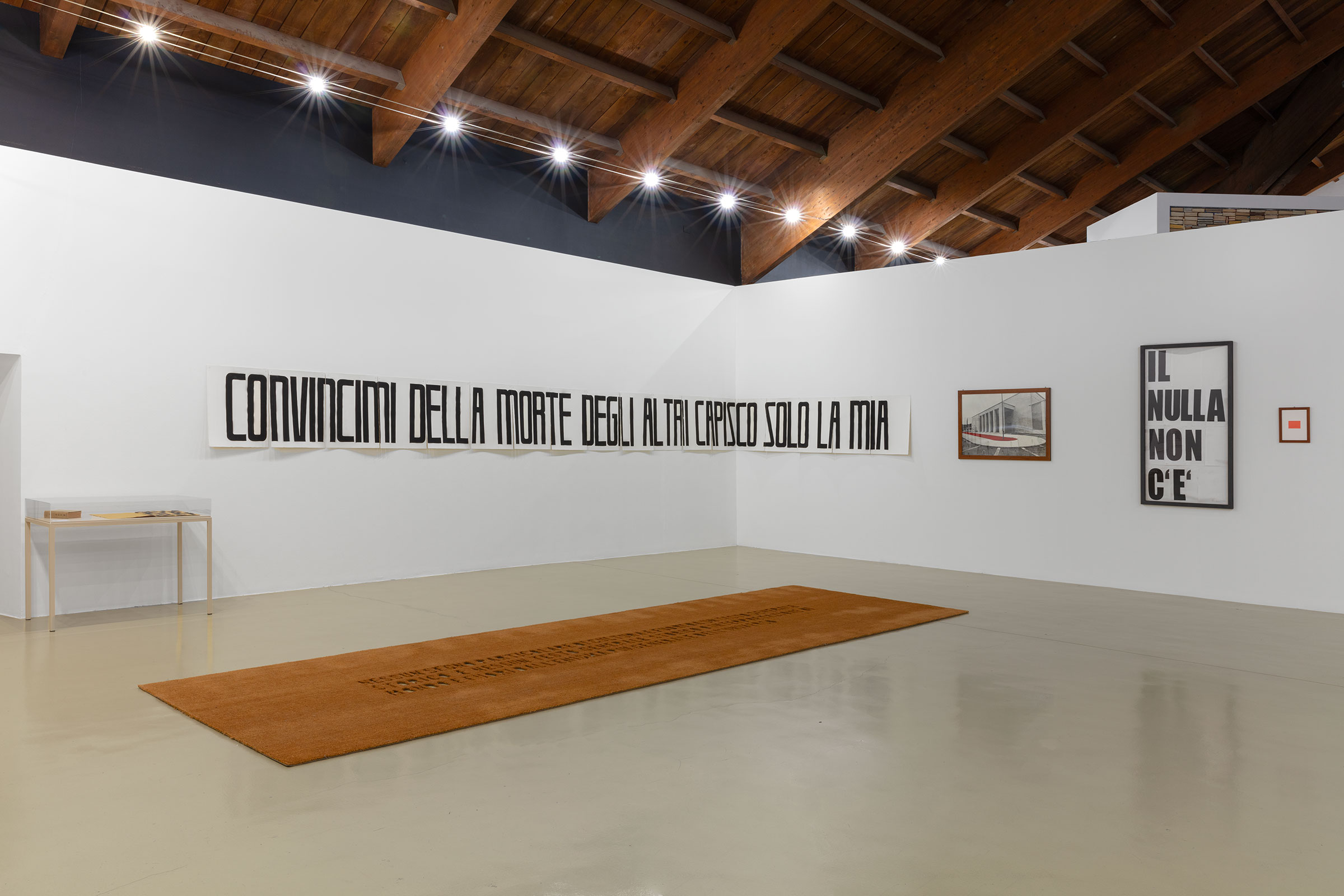 u0022Fabio Mauri. Esperimenti nella verifica del Male / Experiments in the verification of evilu0022, veduta espositiva